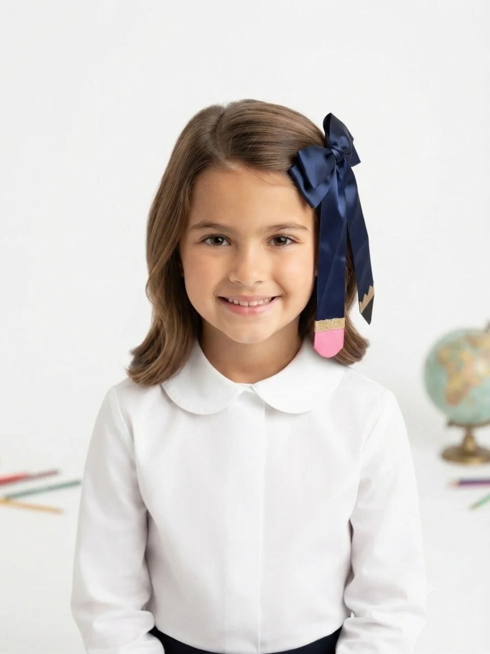 Handmade handcrafted navy